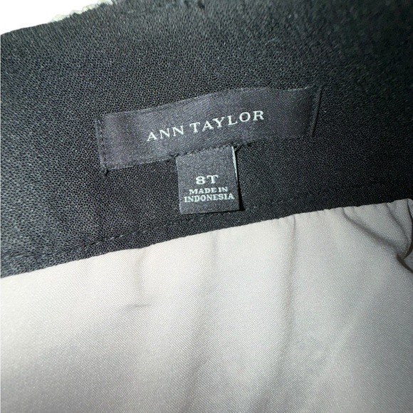 Ann Taylor Black and White Tweed Pencil Skirt Size 8T - Picture 6 of 7